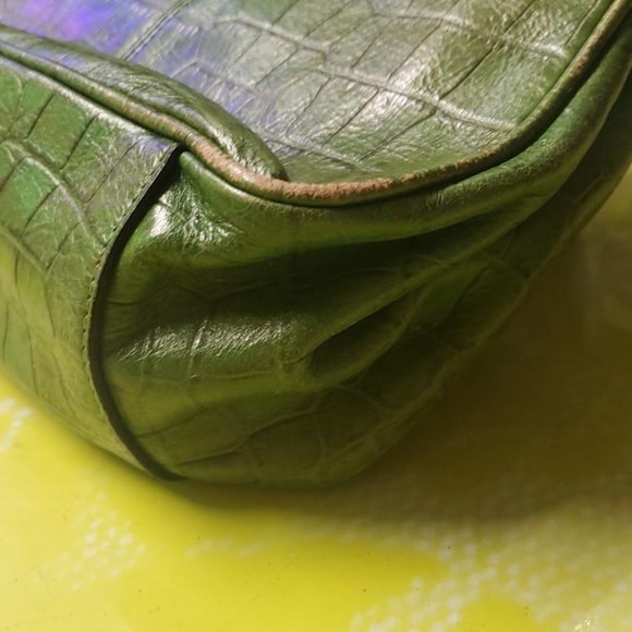 Fossil alligator print handbag 10"x 7"x 4" - Picture 7 of 8